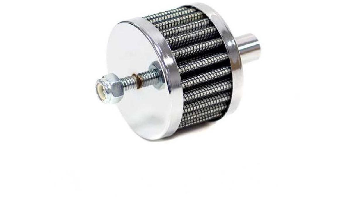 Filtre+de+ventilation+du+Carter-moteur+-+base+en+acier+-+13mm+Raccord+-+Avec+goujon+de+montage+%2862-1100%29